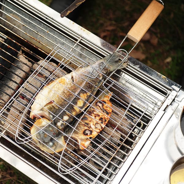 Sæt med 2 grillspidstænger til grill
