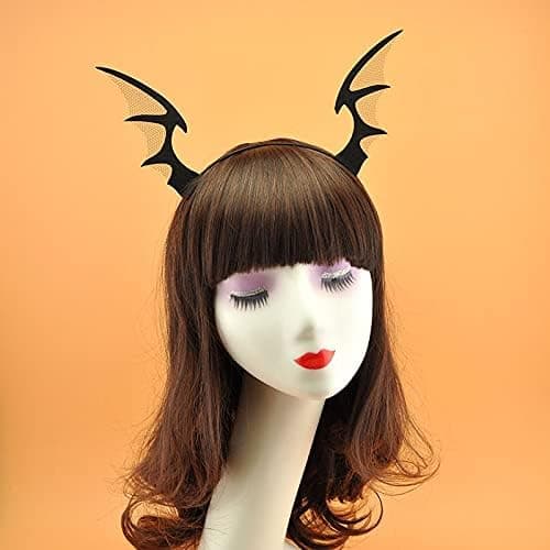 Halloween flaggermusvinge hodeplagg rollespill fest hodeplagg kjole Hea