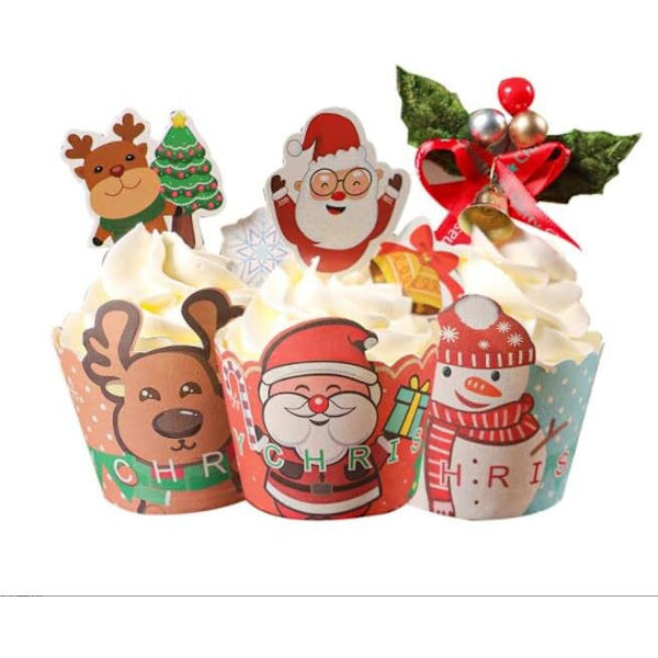 50 stk papir cupcake liners, cupcake liners, engangs muffins L