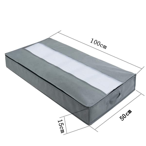 2 stk. opbevaringspose til opbevaring under sengen (100*50*15cm)