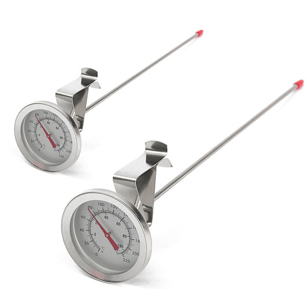 2PCS Digital Kökstermometer Rostfritt Stål Matprob Digi