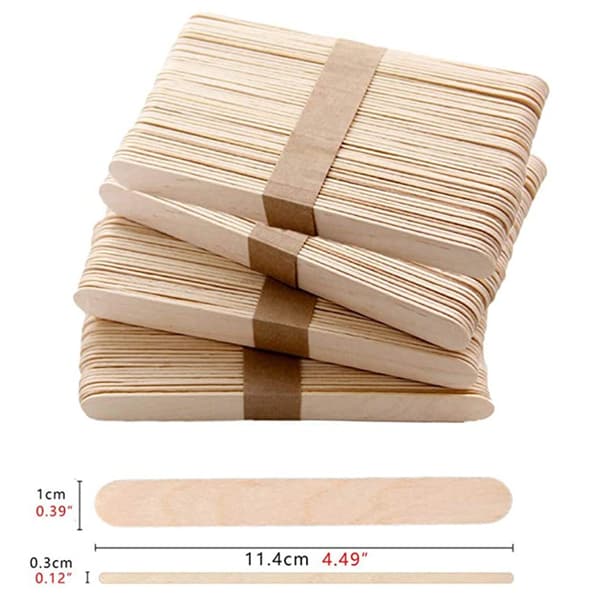 114mm 50 st/bräda Popsicle Popsicle Sticks DIY Trämodell DIY