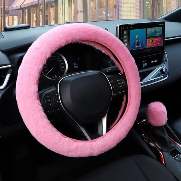 2-pack set, plysch rattmuff med mjuk