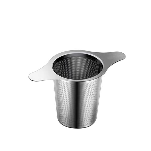 1 stk. te-filter med fine huller i rustfrit stål