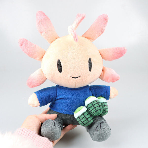 Kawaii SMG4 AXOL pehmolelu Axolotl pehmeä täytetty pehmolelu lapsille G