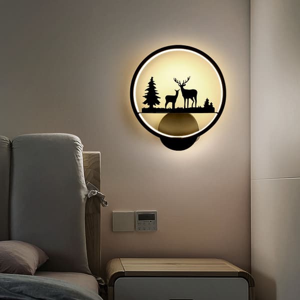 LED-vägglampa för sovrum, 12W, [Energiklass A+]