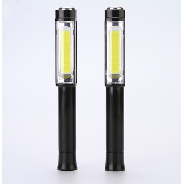 3W LED inspeksjonslys med klips og magnet, 400 lumen COB Fla