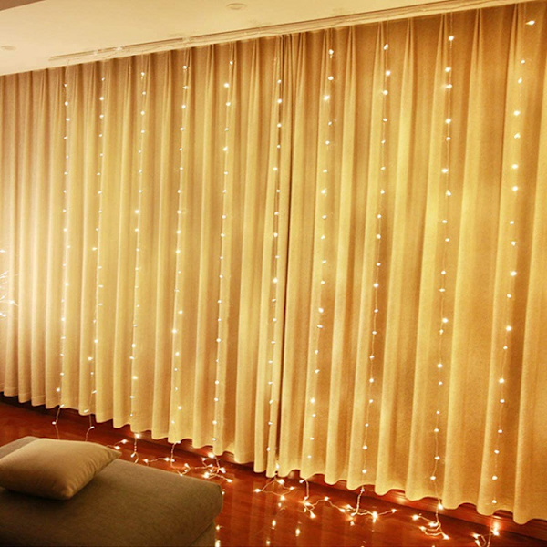 300 LED-lampor Jul Bröllop Semester Dekoration LED-slingor