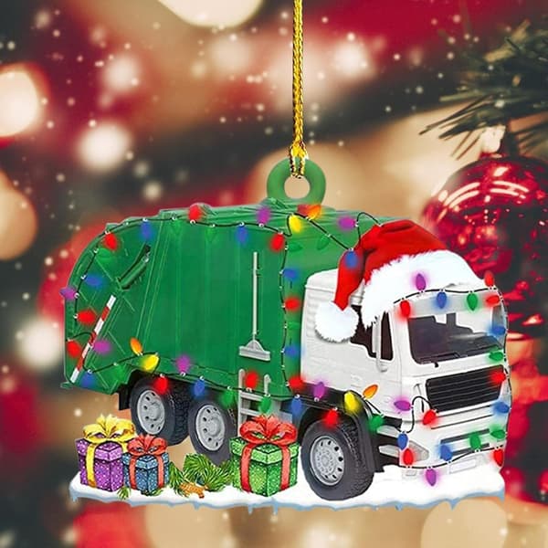 Juletræshæng Julepynt Køretøjsformet Træ