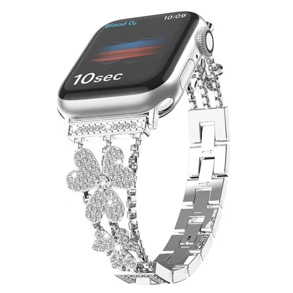 Yhteensopiva Apple Watch -rannekkeen kanssa 41mm 40mm 38mm naiset, Luxury Bl