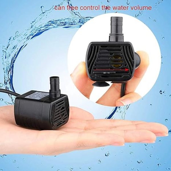 3.5-9V USB Mini sukelluspumppu, vaihto pumppu aqua