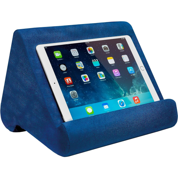 Pillow Pad Ultra Multi-Angle Mjuk Tablet Stativ, Blå - Bekväm