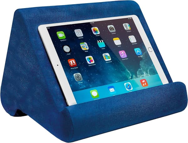 Pillow Pad Ultra Multi-Angle Soft Tablet Stand, Blå - Komfortabel