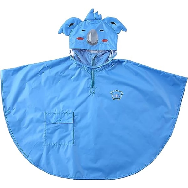 Toddler Lightweight Rain Jacket Bat Poncho/Cape with Hood 4-7 Ye