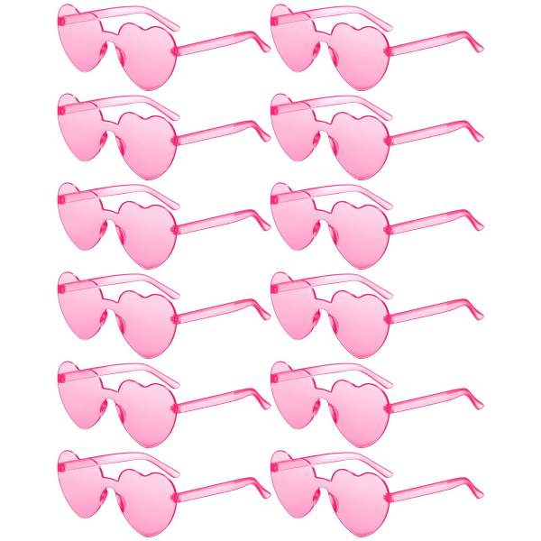 12 Pack Heart Shaped Sunglasses, Sun Glasses, Heart Shaped Sungl