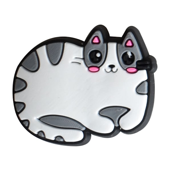 30 stk. 3D Clogs Sandaler Smykker (Sød Kat), Sko Charms, Sød