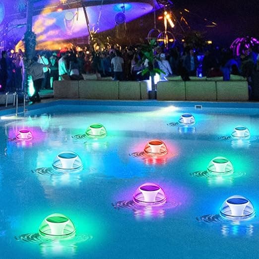1 st, Pool Lights, Flytande Pool Lights, IP65 Vattentät Flytande