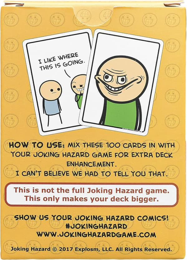 Deck Enhancement #1 - Den første Joking Hazard Comic Building Car