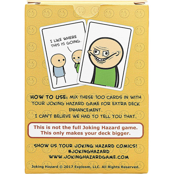 Deck Enhancement #1 - Ensimmäinen vitsi Hazard Comic Building Car