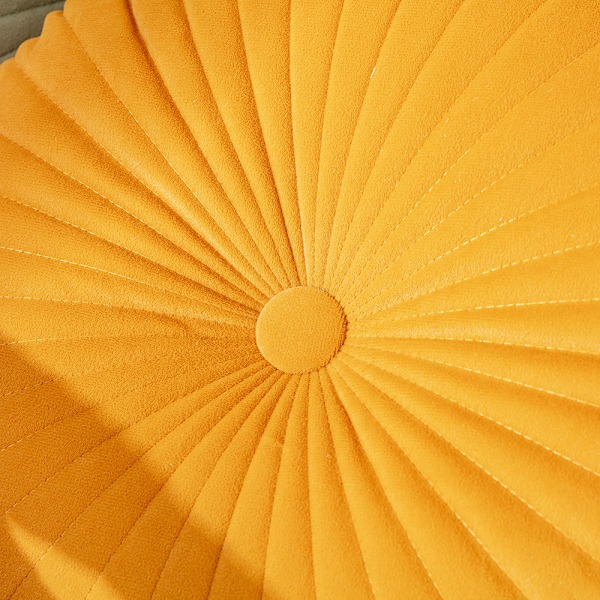 Sovan pyöreä tyyny Sametti verhoilutyyny 40cm - Harmaa