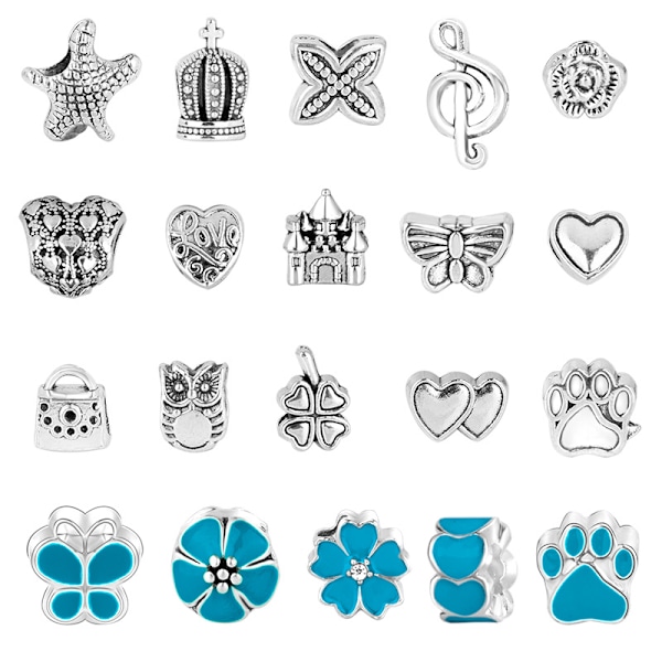 Julklapp - Diy Kids Ocean Collection Armband Set i Blå