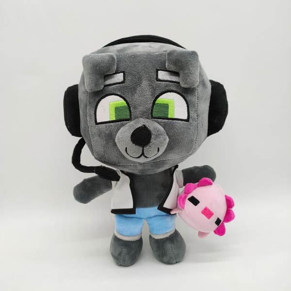 Uusi tuote spot bobbicraft gitd wolf plus luminous plush doll t
