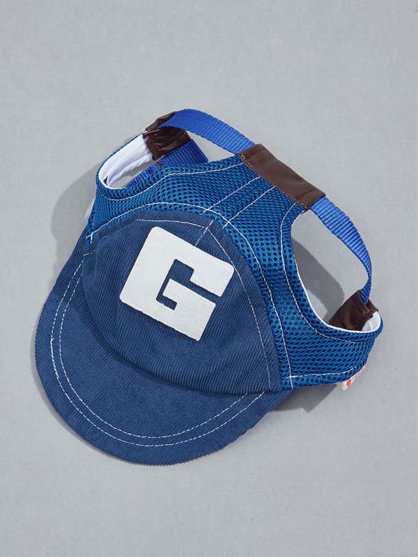 Hunde baseball caps, størrelse S blå kaffe justerbar baseball caps wit