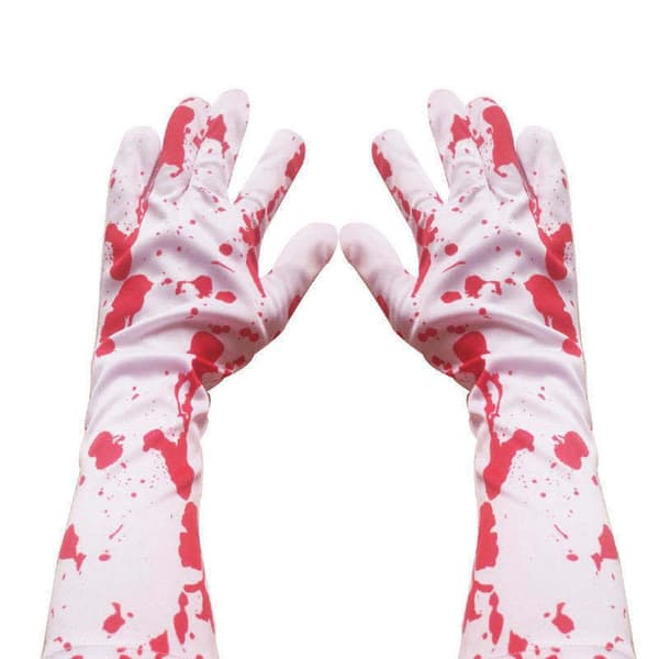 Halloween Blodstrumpor Blodhandskar Påsk Zombie Blodhandskar Ma
