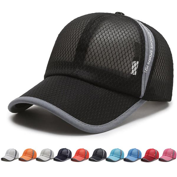 Herre Mesh Baseball Cap, Pustende Sommer Baseball Hat