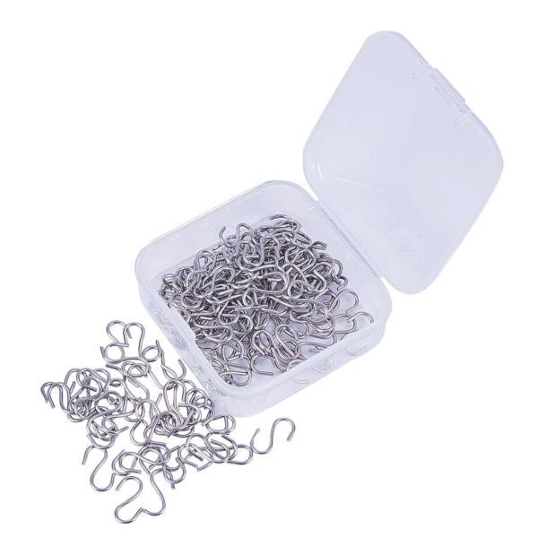 150pcs 304 Stainless Steel S Hooks for Kitchen, Bathroom, Bedroo