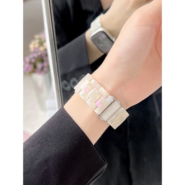 Hartsirannekke Apple Watchille, yhteensopiva Apple Watch -rannekkeen kanssa 38mm 40mm 41m
