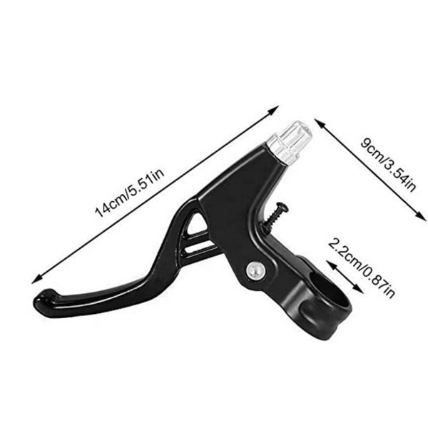 1 par universella bromsspakar i aluminiumlegering för MTB
