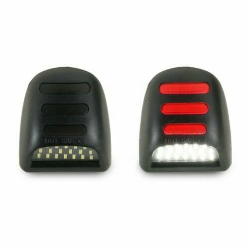2 × Vit LED-skyltbelysningssats för Silverado GMC Sierra 1