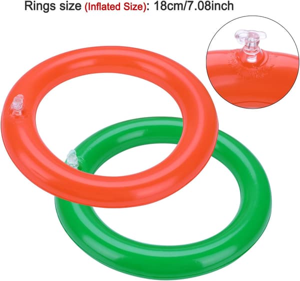 Julklappsspel Rentier Ring Toss Spel (2 Pack), Barn Inf