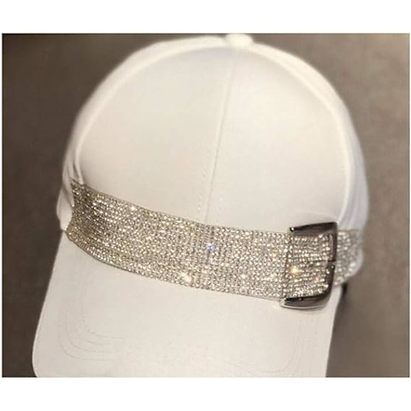 Baseball keps solhattar Casual sportkeps med strassdekor