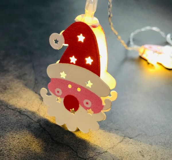 Santahode LED dekorative lampe - 3m, 20 lys - USB-modell