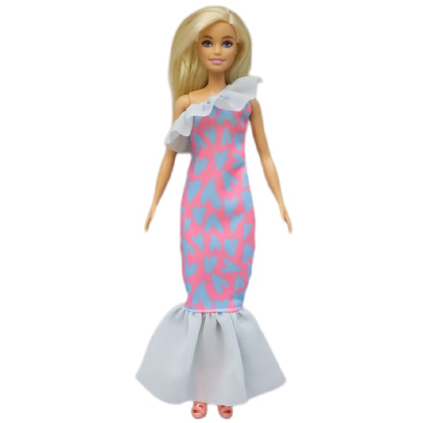 8 stk 30cm Barbie prinsessekjoler mote sett