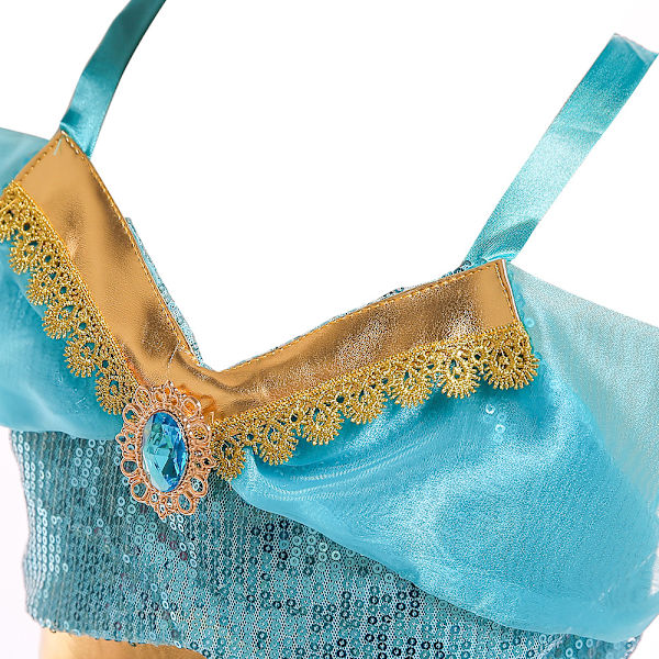 Sexet Aladdin Cosplay Kostume Kvinders Magiske Lampe Prinsesse Sequin