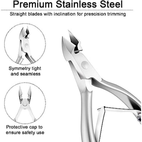 5 st Cuticle Grooming Kit - Cuticle Cutter