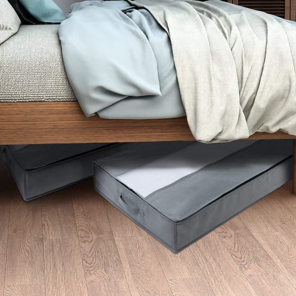 2-pakning oppbevaringspose under sengen (100*50*15cm)