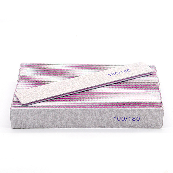 Professionel neglefil, 20 stk. dobbeltsidet neglefil - 100/180 G