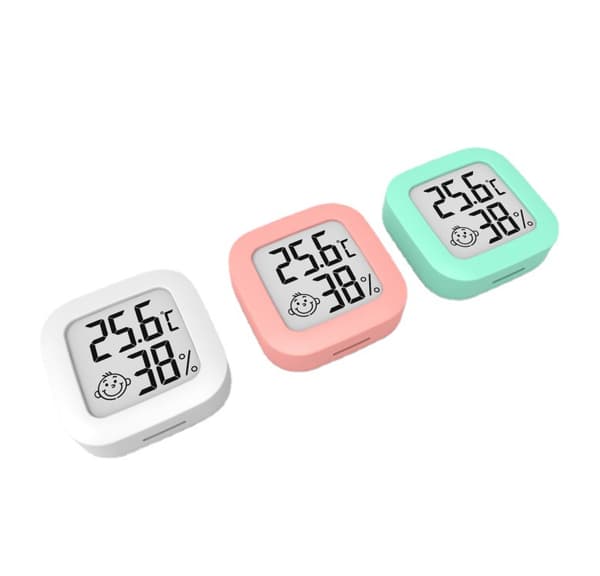 (3 stk.) Mini Indendørs Termometer Hygrometer, Digital Thermo Hy