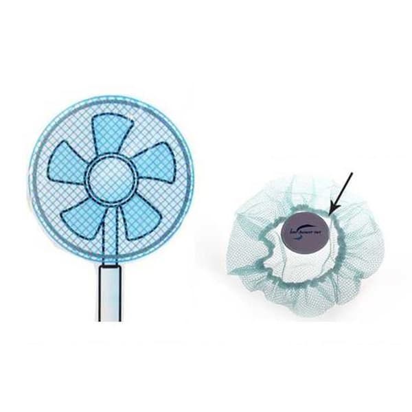 2-pack barnsäkert fläktgaller/fläktskydd/babyfingergaller
