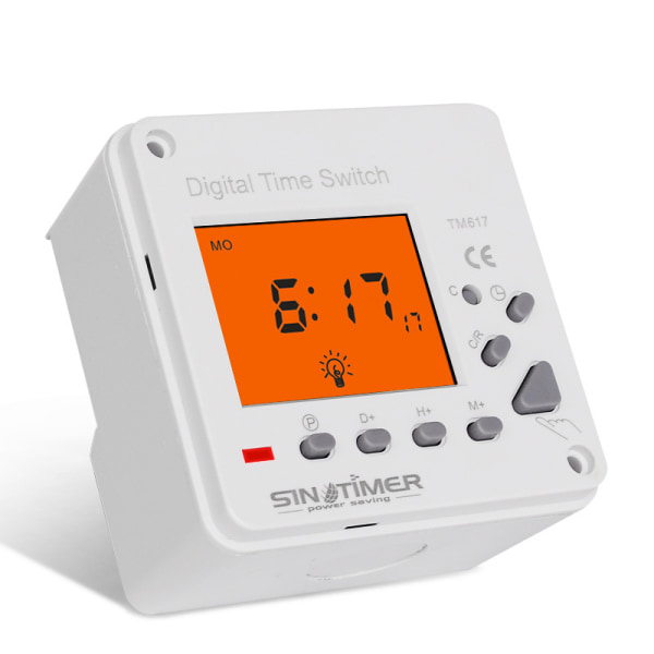 Elektronisk timer Digital timer Programmerbar Smart Control Switch