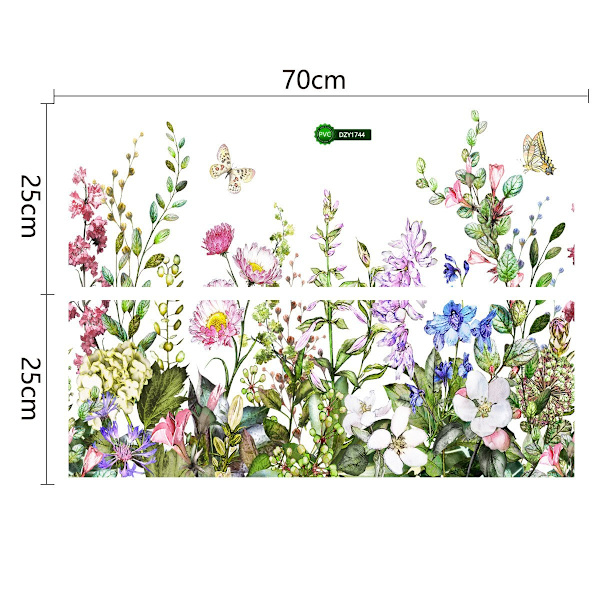Planteblomst syklus kreativt multippel collage grønn plante vegg st