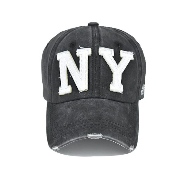 Pesty väri patchwork NY puuvilla baseball lippis kirjonta sarjakuva