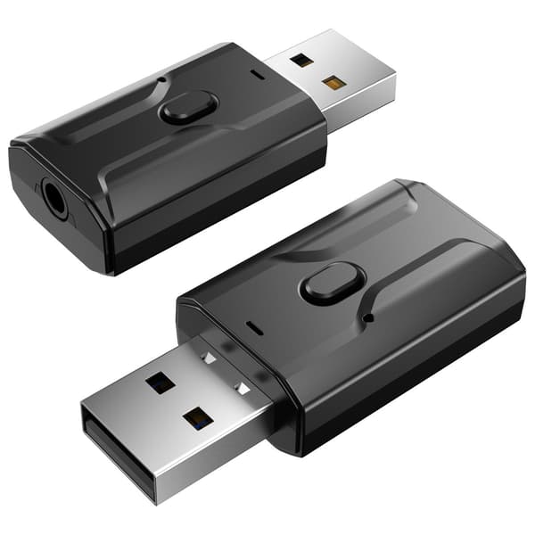 Bluetooth 5.0 sender og mottaker, 1 stk USB trådløs lyd