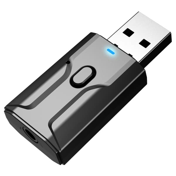 Bluetooth 5.0 sender og mottaker, 1 stk USB trådløs lyd