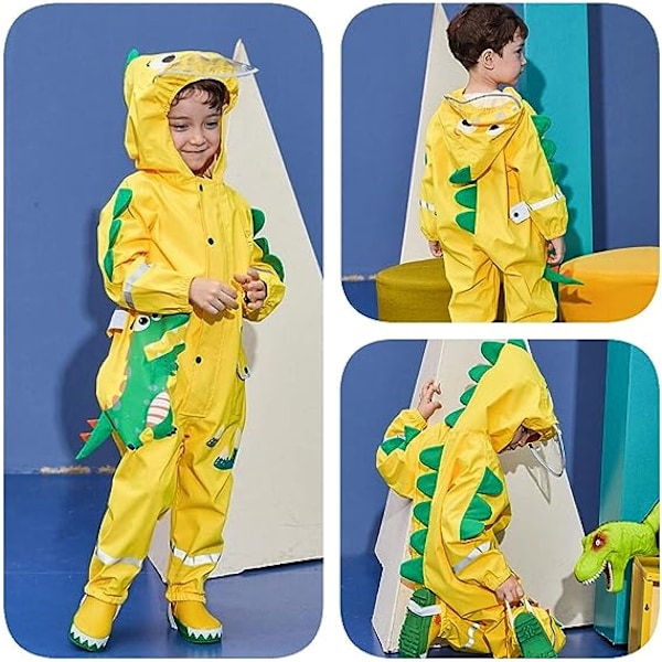 1 pakkaus, poikien sadetakki 3D lasten sadetakki All in One Cute PVC