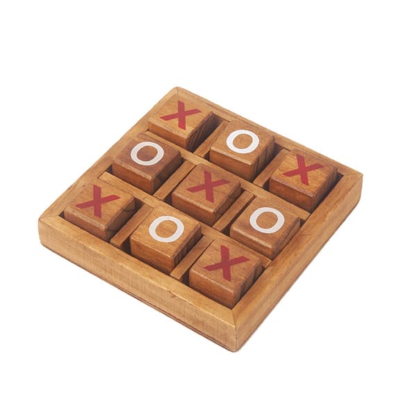 Tic Tac Toe for børn og voksne sofabord stueindretning a